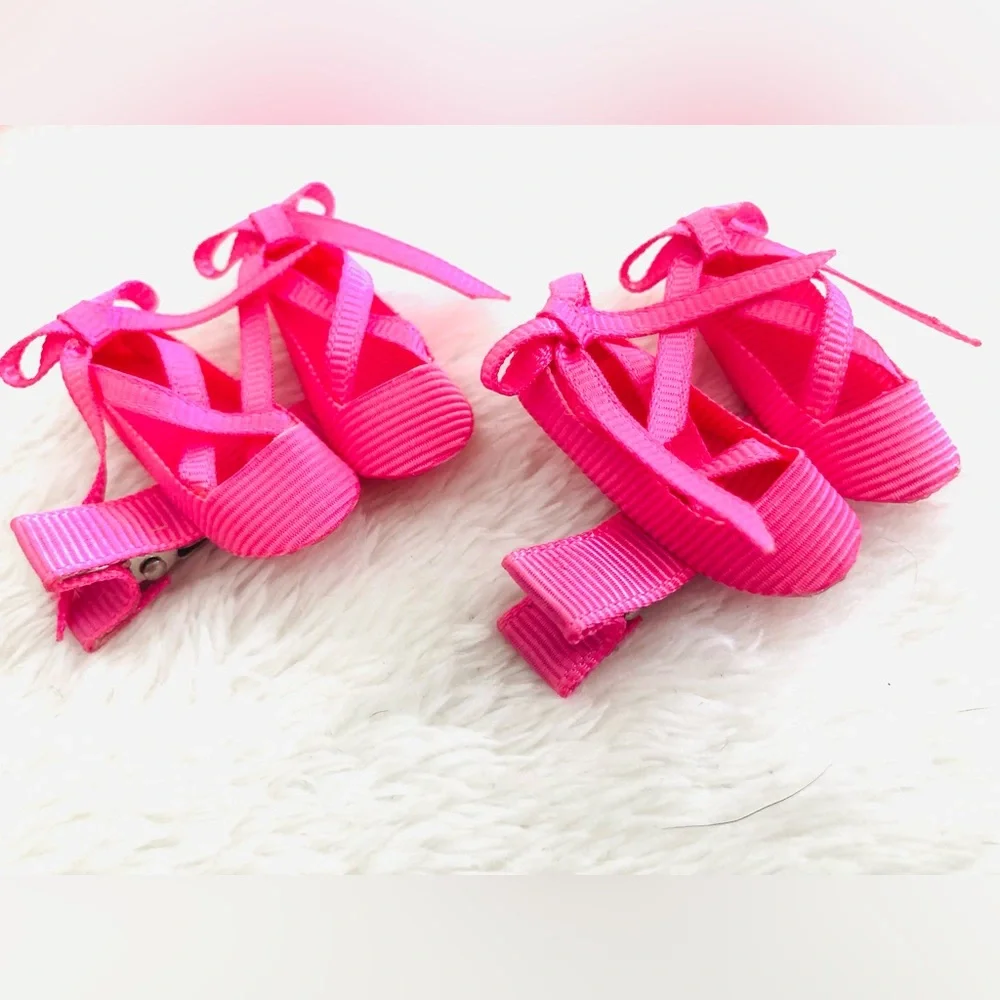 Ballet Hair clips - New little pair in original boutique gift packaging - dance